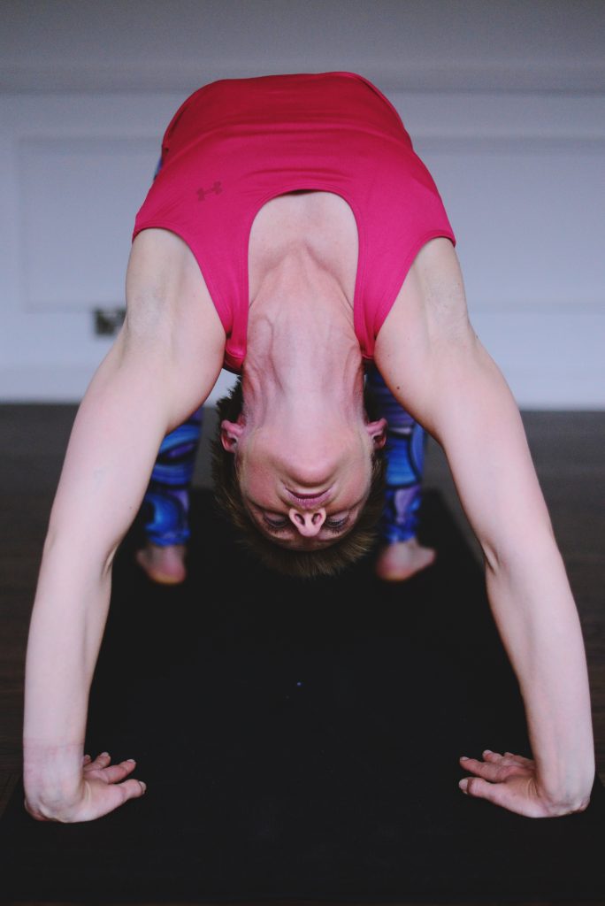 helen doing you a backbend